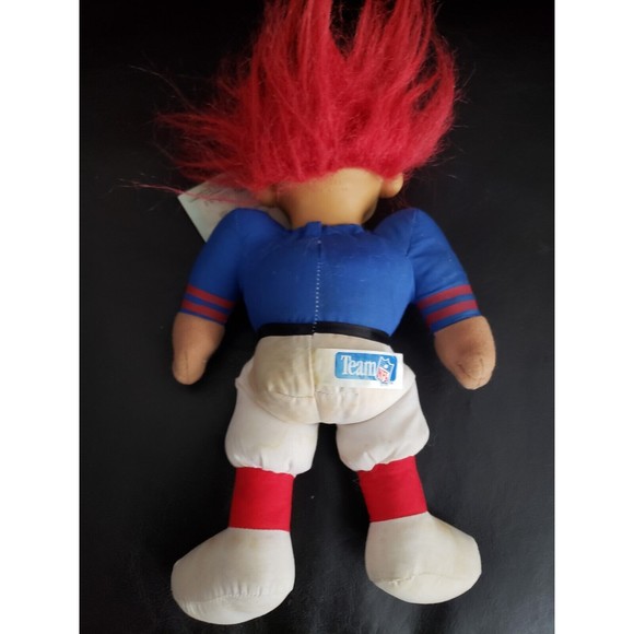 Large NFL Buffalo Bills Russ 1991 Good Luck Troll doll - Picture 3 of 7